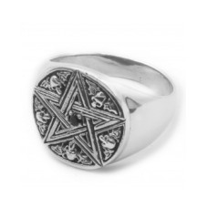 IS750 Morriganin pentagrammi - Hopeasormus