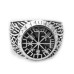 IS768 Vegvisir & Thorin vasara - Hopeasormus